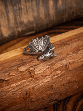 Baby Dragon Ring – Adjustable Titanium Steel Fantasy Band - Night Works